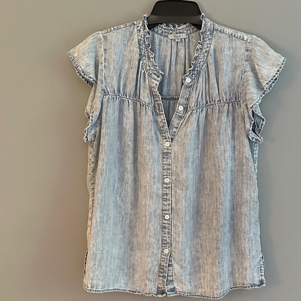 Rails Ruthie Top Light Vintage Acid Wash